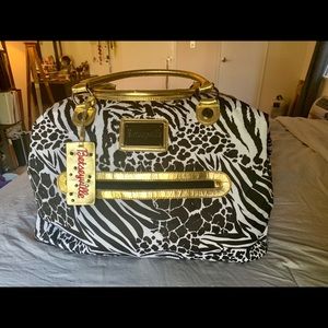 Betseyville Betsey Johnson Zebra Weekender